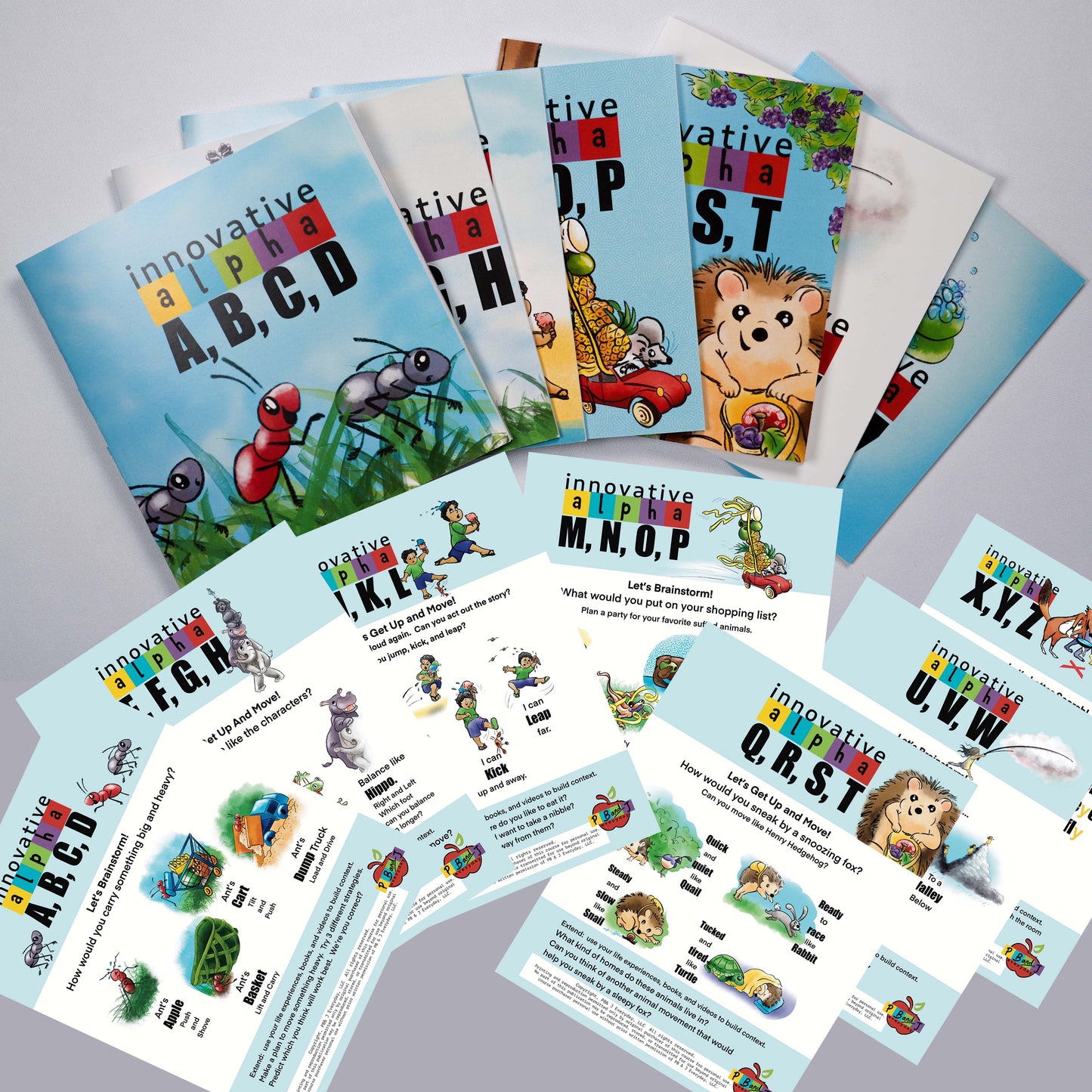 All-In-One Reading Resources and A to Z Curriculum : phonics, phonemic awareness, letter recognition, and more