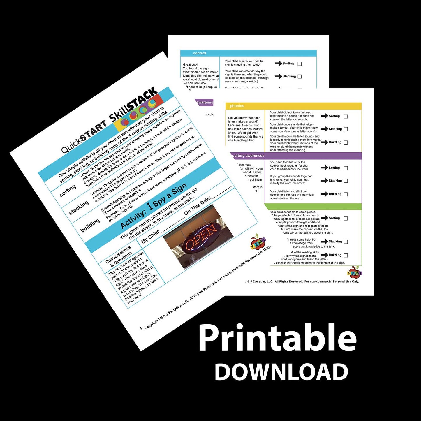 Reading Skills Pack + Bonus "Let's Rethink Reading" course access