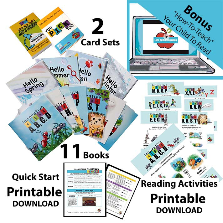 Reading Skills Pack + Bonus "Let's Rethink Reading" course access