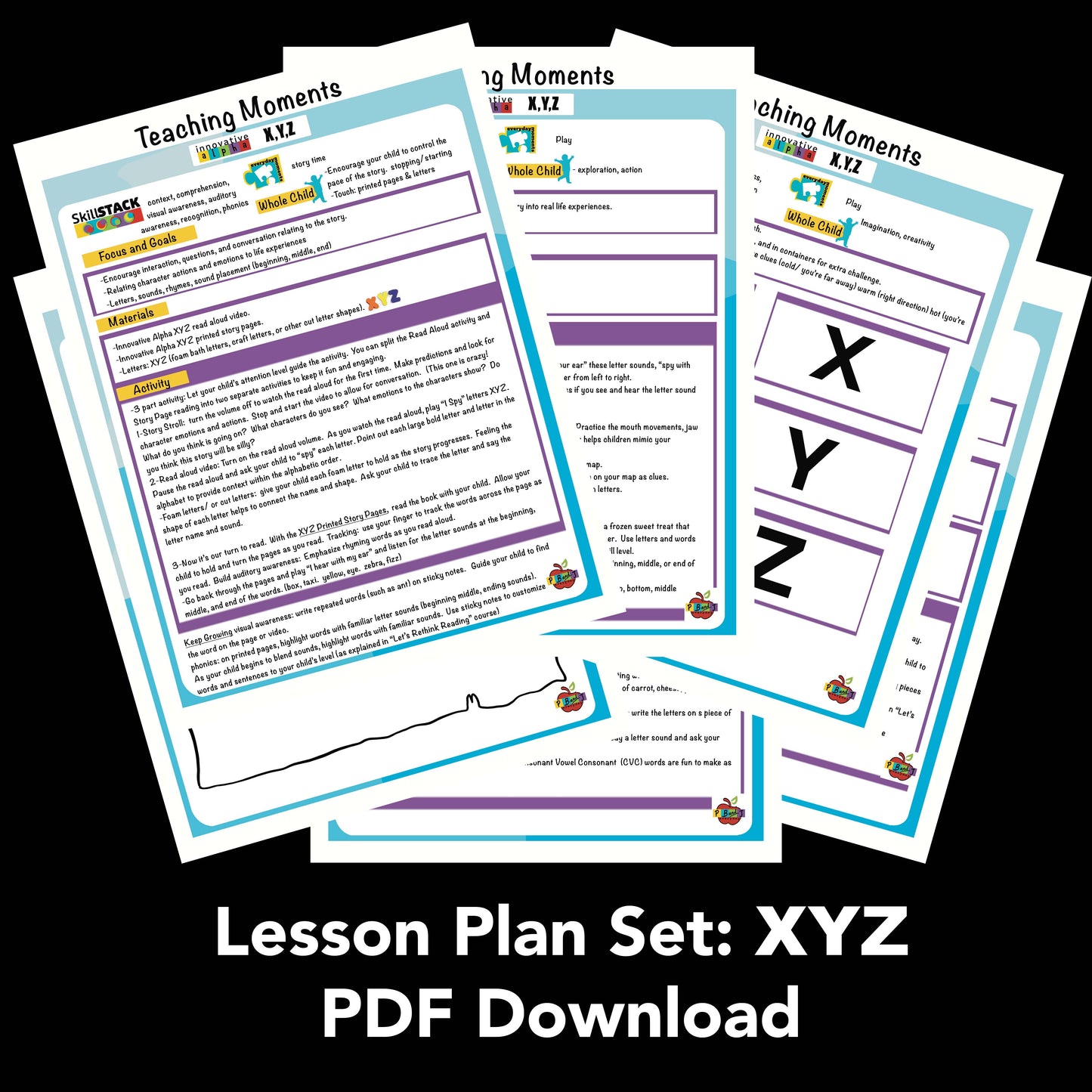 All-In-One Reading Resources and A to Z Curriculum : phonics, phonemic awareness, letter recognition, and more