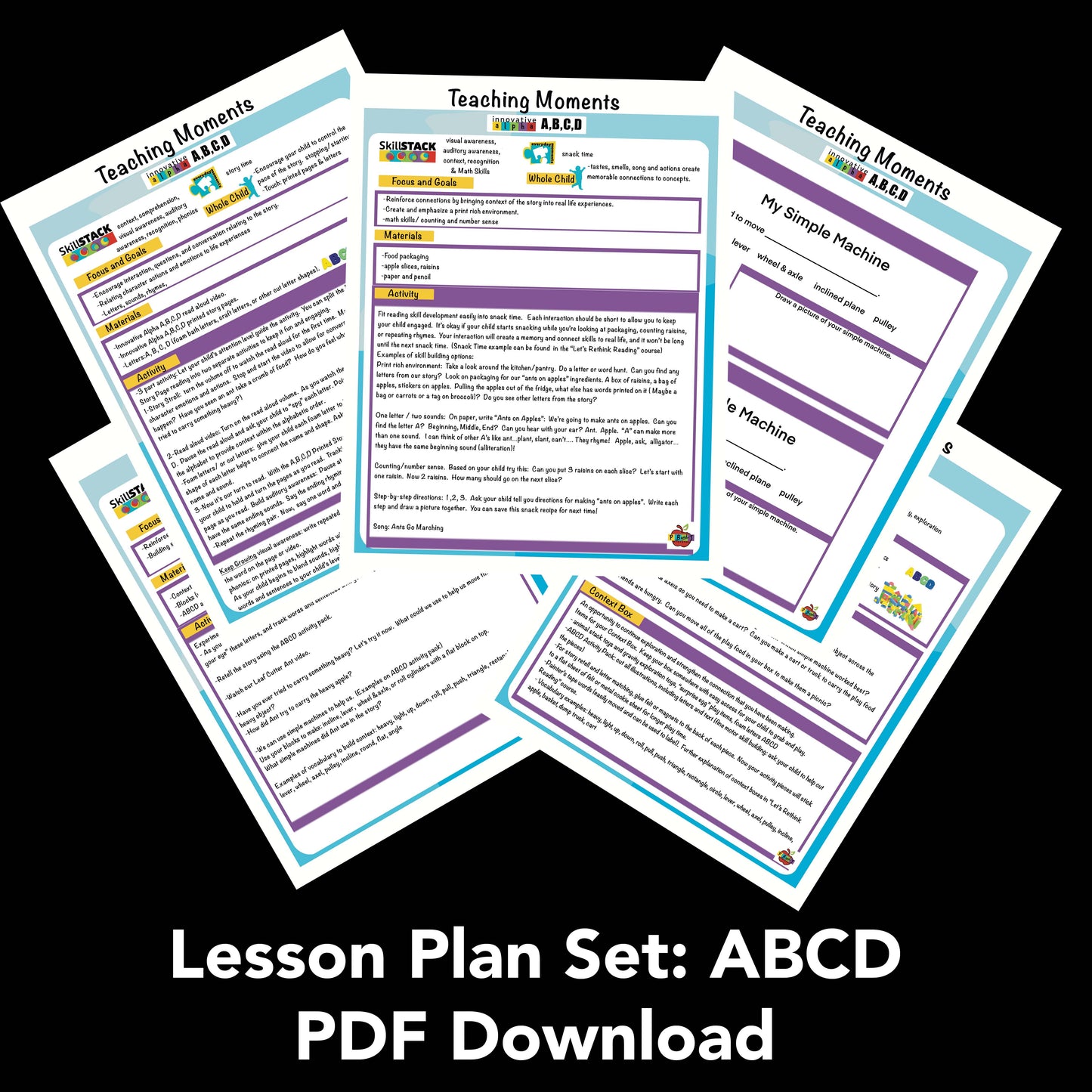 All-In-One Reading Resources and A to Z Curriculum : phonics, phonemic awareness, letter recognition, and more