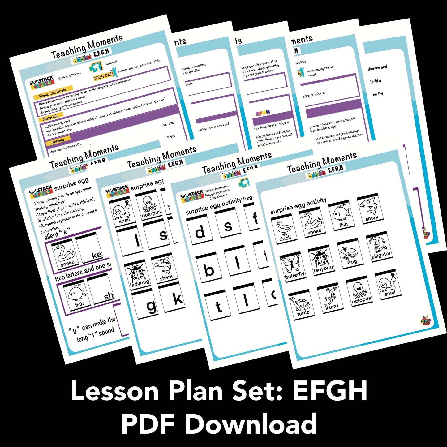 All-In-One Reading Resources and A to Z Curriculum : phonics, phonemic awareness, letter recognition, and more