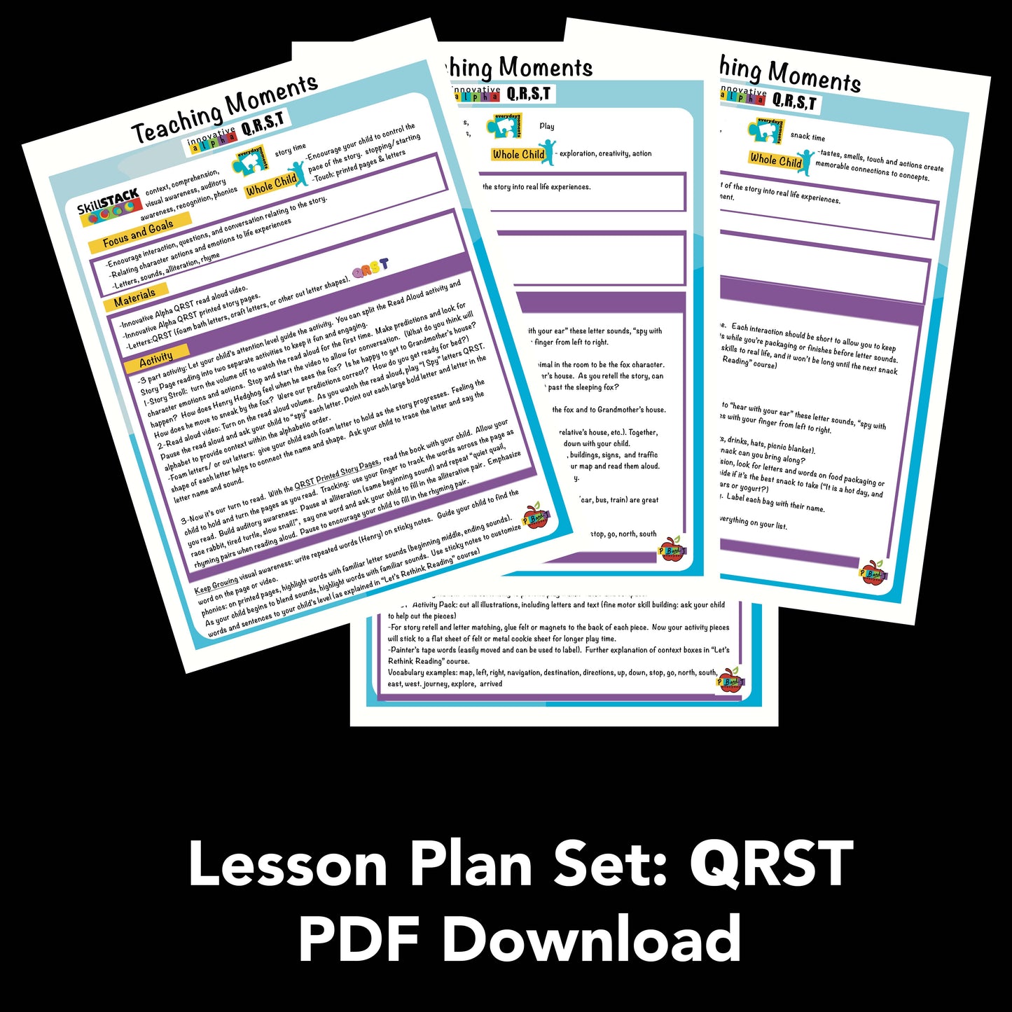 All-In-One Reading Resources and A to Z Curriculum : phonics, phonemic awareness, letter recognition, and more