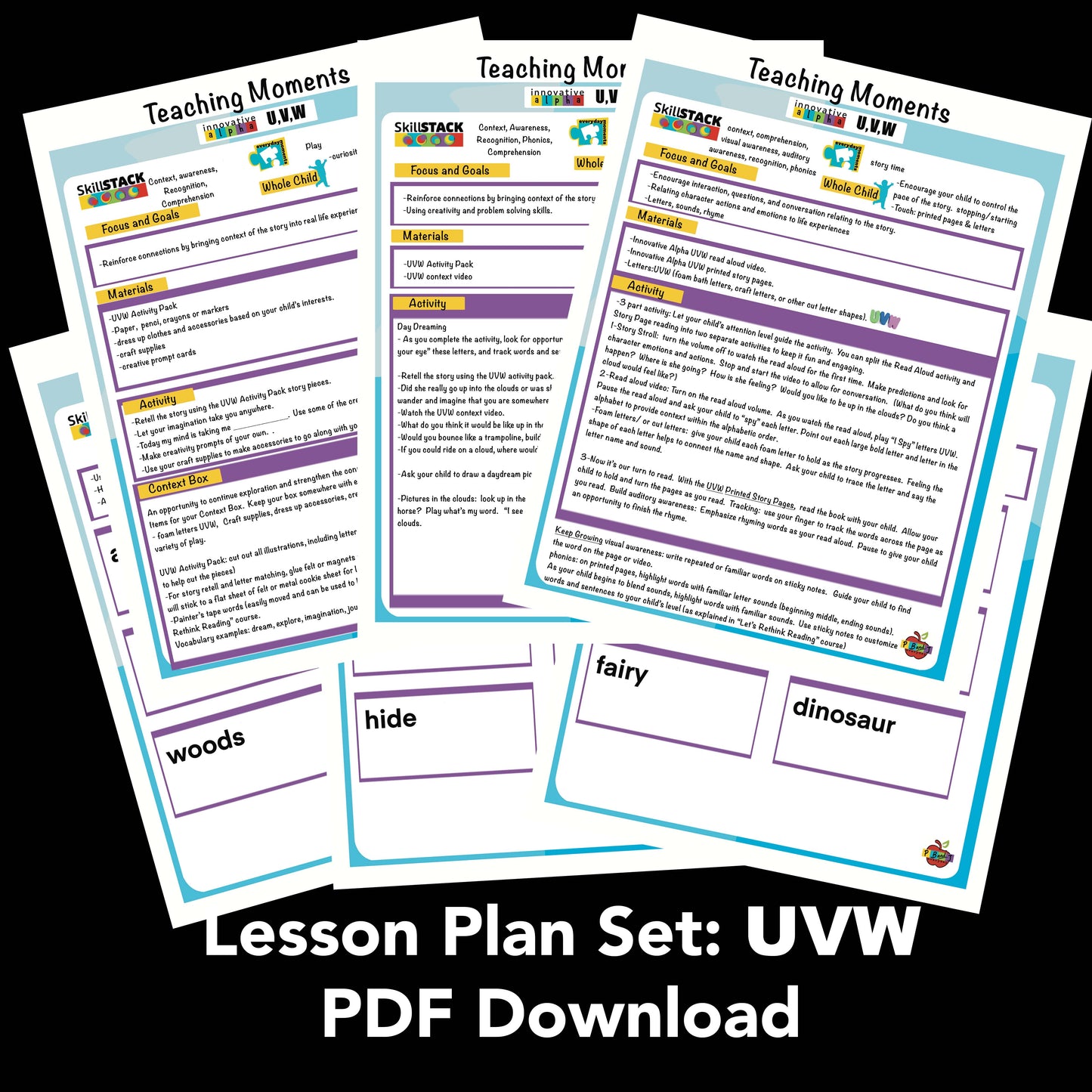 All-In-One Reading Resources and A to Z Curriculum : phonics, phonemic awareness, letter recognition, and more