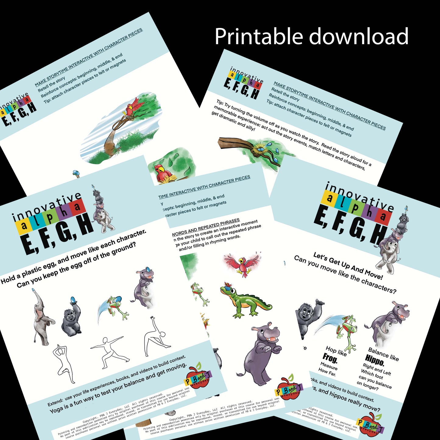 Alphabet Activities Pack: A-Z Innovative Alpha Series Extension : reading skills built on the science of reading