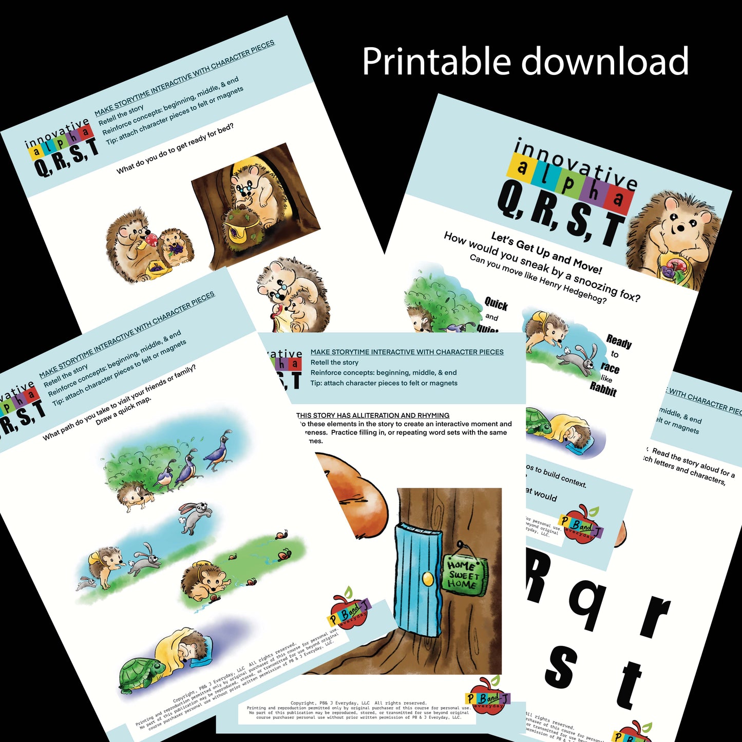 Alphabet Activities Pack: A-Z Innovative Alpha Series Extension : reading skills built on the science of reading