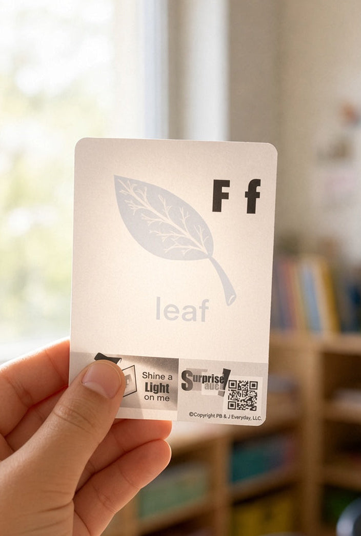 shadow card ending sound Ff in leaf